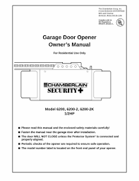 pdf garage door opener owner rsquo s