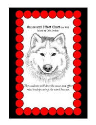 Cause And Effect T Chart For Wolf Island Classroom