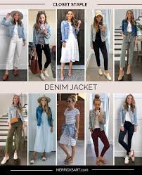 jean jacket outfits 25 ideas