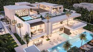 Incredible Conceptual Design of Modern Luxury Villa Dubai 169 in UAE gambar png