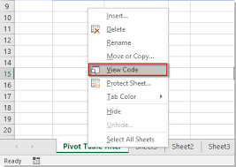 how to filter pivot table based on a