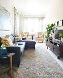 design your rectangular living room