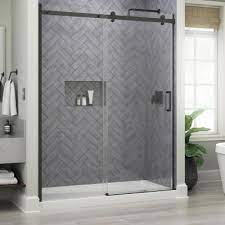 Matte Black Shower Doors Showers