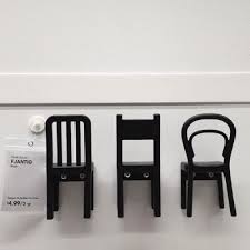 Three Ikea Chair Shaped Hooks Hanging
