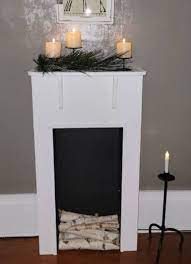 Faux Fireplace Cottage Style