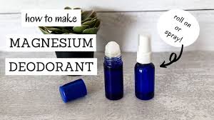 diy magnesium deodorant