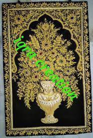 iqra creation black jewel carpets size