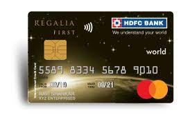 regalia first credit card eligibility