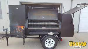 bbq smoker cart bbq trailer