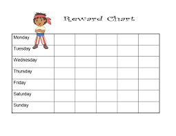 40 Printable Reward Charts For Kids Pdf Excel Word