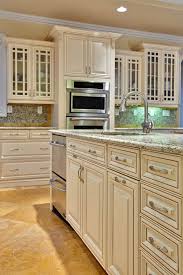 Give your plain white kitchen cabinets an aged appearance with an antique white finish by applying a glaze with a hint of color. 17 Best Antique White Cabinets Combinations For Most Fascinating Looks In Your Kitchen Interior Jimenezphoto