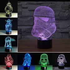 2019 New Star Wars Night Light 3d Led Illusion Lamp Three Pattern And 7 Colors Changing Decor Lamp Perfect Toys For Kids Room Led Night Lights Aliexpress