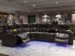 oversized home theater sectionals