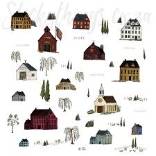 Sheep Village Wall Stickers Roommates