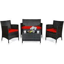 Replacement 3pc Cushions Set Rattan