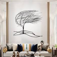 Black Metal Tree Hangings Wall Decor