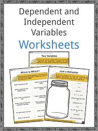 Dependent And Independent Variables