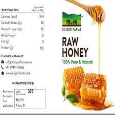 raw honey 500 gm biligiri farms