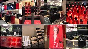 armani beauty opens in singapore