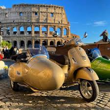 Vespa Sidecar Tour of Rome - Romeing Shop