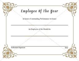 Happy Work Anniversary Card Template Employee Awards Certificate