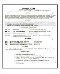 accountant resume samples in ms word