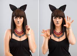 purrfect black cat makeup