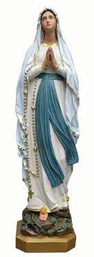 Our Lady Of Lourdes Church Statue 24