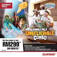 The lost world of tambun has done justice to preserving the natural ecosystems comprising lush greenery, natural limestone hills and forests amidst an amazing theme park that gives you an incredible e. Sunway Pals Promotions Unbelievable Pals Combo