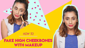 how to fake your way to high cheekbones
