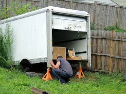 moving a garden shed the redneck way