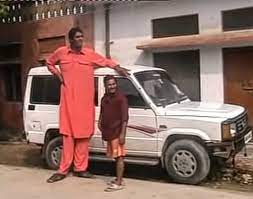 vikas uppal the tallest indian at 8