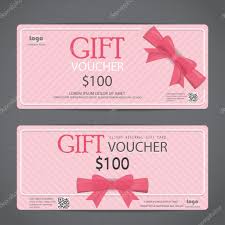 gift vouchers and certificates stock