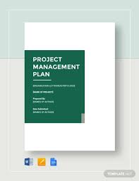 11 best project plan templates word