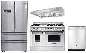 Create your starter kitchen and choose from our kitchen appliance packages. Thor Kitchen Tkkpreradwrh13 4 Piece Kitchen Appliances Package With French Door Refrigerator Gas Range And Dishwasher In Stainless Steel