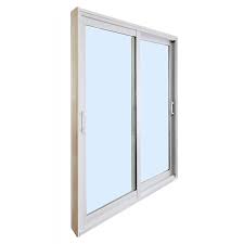 Dusco Doors Tempered Clear Glass White