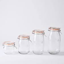 Kilner Clip Top Glass Jars Use For