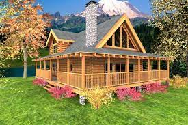 Mountain Crest Log Home Custom Timber