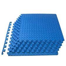 prosourcefit exercise puzzle mat blue