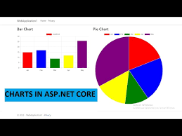create chart in asp net core you