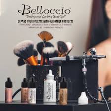 belloccio tan airbrush makeup