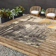 outdoor rug by flo bodart