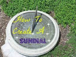 how to make an equatorial sundial