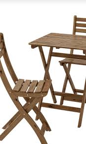 Ikea Class Outdoor Table Chair With