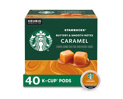 10 starbucks caramel coffee pods