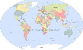 free world maps