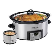 Most crock pots have at least two temperature settings, high and low. Crock Pot Sccpvc605 S Slow Cooker 6 Qt Stainless Steel Walmart Com Walmart Com
