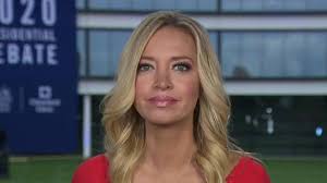 Kayleigh mcenany speaks with reporterscredit.