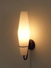 Glass Wall Light From Philips 1950s