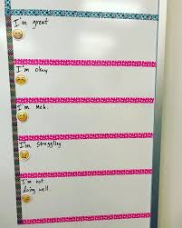 This Teachers Check In Chart Allows Students To Share Their